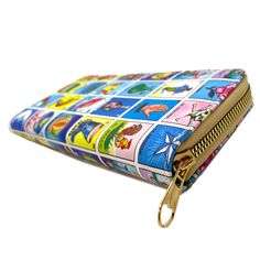 This wallet features a classic Loteria design with space for all of your essentials! It's compact in size, but has plenty of room to stash all of your cash, cards, and more. Measures approximately 4" x 7.75" Trendy Travel Wallets Rectangular Shape, Trendy Travel Wallet Rectangular, Trendy Travel Wallets Rectangular, Travel Wallets With Card Slots In Rectangular Case, Trendy Wallet With Card Slots In Rectangular Case, Travel Wallets With Card Slots, Trendy Wallet With Card Slots, Rectangular Travel Wallet With Card Slots, Travel Wallet With Card Slots