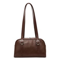 40441324765255 Elegant Brown Baguette Bag For On-the-go, Classic Brown Tote Baguette Bag, Classic Brown Baguette Bag With Large Capacity, Large Capacity Brown Baguette Bag For Travel, Brown Baguette Bag Tote With Top Carry Handle, Brown Shoulder Baguette Bag For Travel, Brown Top Handle Baguette Bag For Everyday, Travel Brown Tote Baguette Bag, Classic Brown Baguette Bag For On-the-go