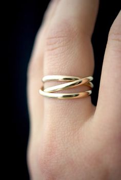 Infinity Spiral Ring, 14K Gold Fill – Hannah Naomi Jewelry Jewelry Design Studio, Criss Cross Ring, Woven Ring, Us Fashion, Spiral Ring, Single Ring, Travel Jewelry Case, Rings Gold, Cross Ring