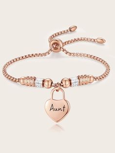 1. Stylish and Delightful Design: Crafted from high-quality stainless steel, our exquisite heart bracelet features a charming heart-shaped charm. It is available with a variety of engraved roles to choose from, including Angel, Aunt, BFF, Daughter, Friend, Hope, Love, Mom, Princess, Queen, Sister, and Soul Sister.2. Adjustable for a Perfect Fit: Designed with an adjustable string option, our bracelet ensures a comfortable and secure fit for any wrist size. It can be easily adjusted to accommodat Rose Gold Princess, Best Friend Bracelets, Medical Jewelry, Medic Alert Bracelets, Friend Bracelets, Friendship Jewelry, Jewelry Quotes, Soul Sister, Charm It