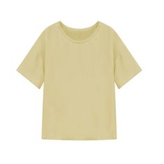 The Silk Sleep Tee blends minimalist style and luxurious material for a top so comfortable you’ll want to wear it all summer! This item is FINAL SALE and cannot be returned or exchanged. Details Materials & Care Shipping & Returns • Loose fit, dropped-shoulder design — absolute comfort in and out of bed.• Perfectly blends with crisp viscose & fine, smooth silk.• Size M is 23.6" in length. Complete the set with our Silk Sleep Pajama Pants. • Materials: 64% viscose, 36% mulberry silk• Care instruc Effortless Short Sleeve Summer T-shirt, Versatile Relaxed Fit T-shirt For Summer, Minimalist Crew Neck T-shirt For Summer, Minimalist Short Sleeve T-shirt For Summer, Versatile Summer T-shirt With Relaxed Fit, Relaxed Fit Versatile T-shirt For Summer, Summer Relaxed Fit Plain Blouse, Solid Relaxed Fit Blouse For Everyday, Effortless Summer Crew Neck T-shirt