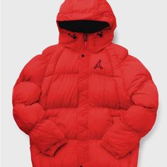 Jordan Essential Puffer Jacket Size Medium Jordan Jackets, Jordan Essentials, Jordan Red, Jordans For Men, Comfortable Outfits, Puffer Jacket, Red Color, Mens Jackets, Puffer