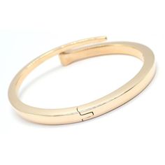 About This Piece:  Metal: 18k Yellow Gold  Size: 17 (17cm)  Weight: 34.1 grams Width: 12mm  Hallmarks: Gucci 750 Made in Italy 17   Please refer to the dimensions in the description above for accurate measurements. Please reach out to the seller with any questions on dimensions or fit prior to purchase. Luxury Gold Bracelet With Open Band, Modern Gold-tone Bangle With Polished Finish, Luxury Gold Open Band Bracelet, Gucci Yellow Gold Bracelet For Formal Occasions, Gucci Elegant Yellow Gold Bracelet, Yellow Gold Polished Metal Bangle, Formal Gold Bangle With Open Band, Gold Open Band Bracelet For Formal Occasions, Gold Open Band Bracelets For Formal Occasions