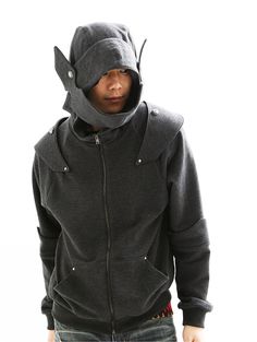 Dark Grey Knight Medieval Armor Man Hoodie100 by iamknight on Etsy, $178.00 Grey Knights, Medieval Armor, Puma Jacket, Dark Grey, Athletic Jacket, Gift Ideas, Grey