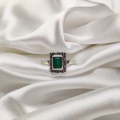 Dazzling Green Onyx Gemstone 925 Sterling Silver Ring Anniversary gift for Her Rectangle Rings, Onyx Gemstone, Green Onyx, Anniversary Gift For Her, Green Stone, Anniversary Rings, 925 Sterling Silver Ring, Stone Rings, Sterling Silver Ring