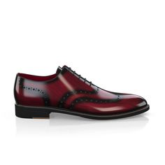 Classic Burgundy Oxfords With Red Sole, Classic Wingtip Dress Shoes With Red Sole, Elegant Red Lace-up Shoes With Round Toe, Party Dress Shoes With Red Sole And Wingtip, Party Dress Shoes With Red Sole And Wingtip Design, Burgundy Wingtip Dress Shoes With Red Sole, Business Burgundy Dress Shoes With Red Sole, Red Round Toe Leather Shoes For Party, Red Leather Shoes With Round Toe For Party