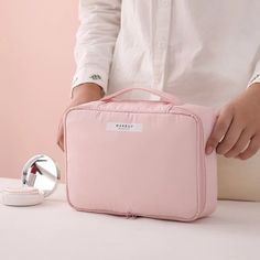 Makeup Bag For Women Toiletries Organizer Waterproof Travel Make Up Storage Pouch Female Large Envelope Necklace, Cat Backpack Carrier, Deer Jewelry, Everything Stays, Chic Makeup, Dog Car Seat Cover, Toiletries Organization, Cosmetic Organizer, Cosmetic Storage