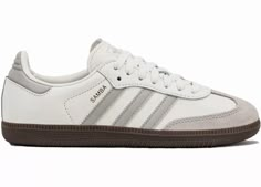 adidas Samba OG White Granite (Women's) Nfl Family, Adidas Samba Og White, White Granite Colors, Adidas Samba White, Cute Shoes Boots, Adidas Shoes Women, Adidas Samba Og, Shoes Sneakers Adidas, White Granite