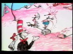 the cat in the hat and other cartoon characters