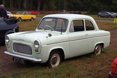 Ford Popular 1960 100E,  When the Ford Anglia was given the all new 105E body in 1959, the old 100E Anglia body was stripped and brought out as the 100E Popular to be the cheapest Ford on the British market Ford Popular, The Old, Old Things, Bring It On, Marketing