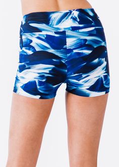 Swim ShortsFit & Sizing High waisted Wide waistband sits just below your natural waist Inseam length 2.7” (Size S) For more fit and sizing info, check out our size chart Features Quick dry Designed to be worn over our favorite bikini bottom Care Rinse in cold water to wash off any chemicals, chlorinated water or saltwater Machine wash in cold water on gentle cycle Lay flat to dry in the shade Material 82% nylon 18% spandex Gusset-100% polyester UPF 50+ Sun prot Sporty Blue Brief Swim Trunks, Blue Sporty Swim Skirt, Sporty Blue Short Swim Skirt, Blue Fitted Short Length Swim Trunks, Blue Brief Sports Shorts, Blue Tankini With Built-in Shorts For Swimming, Blue Short Tankini For Swimming, Blue Tankini With Built-in Shorts For Poolside, Sporty Blue Swimwear With Short Legs