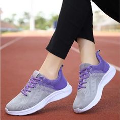 Zazu Women's Breathable Mesh Running Shoes | Ultrasellershoes.com – Ultra Seller Shoes Walking Women, Basket Sport, Girls Shoes Sneakers, White Fashion Casual, Striped Sneakers, Sport Shoes Fashion, Sport Shoes Women, Popular Shoes, Breathable Sneakers