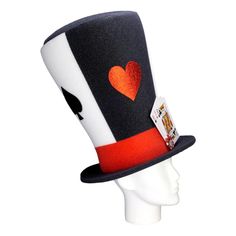 This Casino Hat will definitely make you stand out at your next Party, Hora Loca, Wedding, Corporate Event, Birthday, Quinceanera, or Halloween Party! It can be used as a wedding hats, top hats, photo booth props, or a party favor. Novelty Mini Cap Hats For Party, Novelty Party Costume Hats And Headpieces, Novelty Party Cap Costume Accessory, Novelty Costume Hats And Headpieces For Parties, Themed Party Hat For Carnival, Fun Costume Hats For Carnival And Themed Events, Novelty Hats For Carnival Themed Events, Novelty High Crown Costume Hats For Parties, Fun Halloween Party Hat Supplies