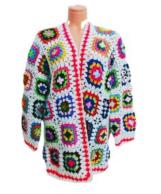 USD 112.24 | Original Price:USD 149.65 %25 OFF WINTER SALE HAS STARTED! BUY 2 ITEMS GET %30 OFF! Shipping details: Estimated delivery 2-5 bus. days Express shipping on all orders US CAN UK EU UK Women Sweater Cardigan -- Black or White We have Black hand crochet jacket in stock at the moment if you specifically want this black jacket, Bohemian Knitted Long Sleeve Cardigan, Bohemian Long Sleeve Knitted Cardigan, Bohemian Long Sleeve Cardigan For Festivals, Bohemian Long Sleeve Patchwork Sweater, Bohemian Long Sleeve Multicolor Cardigan, Bohemian Multicolor Long Sleeve Cardigan, Multicolor Long Sleeve Bohemian Cardigan, Bohemian Patchwork Sweater Coat For Winter, White Bohemian Long Outerwear