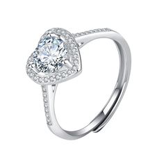 Elevate your gifting game with the Solstress Sweetheart Ring. Crafted for the modern romantic, this ring is a timeless expression of love. Whether it's for your BFF, partner, or yourself, this accessory adds a touch of chic to any style. Made to be cherished, it's the ultimate gift that keeps on giving! 925 Sterling Silver Premium zirconia crystals Adjustable - one size Round Halo Design Jewelry For Valentine's Day, Adjustable Heart Ring For Promise And Mother's Day, Adjustable Heart Ring For Anniversary And Mother's Day, Adjustable Heart Ring For Anniversary On Mother's Day, Adjustable Heart Ring For Promise On Mother's Day, Elegant Silver Couple Rings For Valentine's Day, White Gold Crystal Ring For Wedding On Valentine's Day, White Gold Crystal Ring For Wedding And Valentine's Day, White Gold Crystal Wedding Ring For Valentine's Day