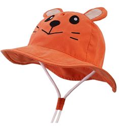 This Baby Bucket Hat with a "cute tiger" design and a floppy brim, will keep the sun away from little eyes and the back of the neck. It is a perfect cap for playing at the backyard, picnic or a photoshoot session. Great present for a birthday or other significant event.Material: Cotton Ages: 6 - 12 Months * Adjust the chin strap to easily create the best possible fit, that way, the hat can be tightened or loosened as needed.* Lightweight and easily foldable to fit in a pocket, perfect for travel Baby Bucket Hat, Girls Hats, Kids Sun, Backyard Picnic, Cute Tiger, Cute Tigers, Sun Protection Hat, Tiger Design