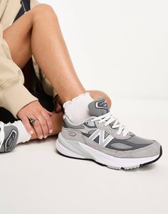 New Balance 990v6 sneakers in gray | ASOS New Balance High-top Running Sneakers Medium Fit, New Balance High-top Sneakers For Running, Gray New Balance High-top Sneakers With Cushioned Footbed, New Balance Gray High-top Sneakers With Cushioned Footbed, Gray Sporty Sneakers Medium Fit, New Balance High-top Running Shoes Medium Fit, New Balance Gray High-top Sneakers, Gray Lace-up Sneakers, Gray New Balance Lace-up Sneakers