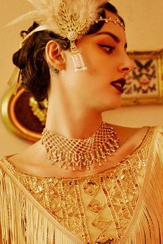 This sumptuous piece of jewelry features a retro-elegant yet slightly modern style that complements the lavish garments, reminiscent of the roaring 1920s. Features: High quality rhinestones Multi layer sparkling rhinestone tassels Height: 2.36 inch / 6 cm Length: 20 inch / 50.8 cm (extension chain included) Elegant Rhinestone Necklace For Celebrations, Glamorous Metal Bridal Necklace For Weddings, Elegant Crystal Rhinestone Necklace For Formal Occasions, Elegant Rhinestone Crystal Necklace For Formal Occasions, Gold Jeweled Bridal Necklace For Party, Formal Crystal Jeweled Bridal Necklace, Formal Jeweled Crystal Bridal Necklace, Elegant Sparkling Rhinestone Necklace For Party, Glamorous Jeweled Bridal Necklace For Formal Occasions