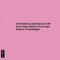 a pink book cover with the words,'i ammadong watang love life per