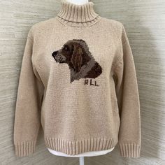 Ralph Lauren Women’s Cotton Turtleneck Sweater. Cream Color Thick Knit Heavy Turtleneck Sweater. Excellent Pre-Owned Condition. Sorry, No Discount On This Very Unique Piece! Vintage Ralph Lauren Aesthetic, Rl Sweater, Sweaters Ralph Lauren, Ralph Lauren Aesthetic, Thrift Wishlist, Cotton Turtleneck, Double Rl, Sweater Cream, Ralph Lauren Women