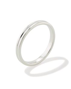 Looking for a ring that’s simple, dainty, and designed to shine season after season? You’ll be adding the Morgan Band Ring in Sterling Silver to your cart ASAP. Whether you’re wanting an everyday essential or a band to pair with a larger statement style (hint: engagement ring!), you can’t go wrong with this classic. Metal Sterling Silver Why Sterling Silver? Our Sterling Silver collection features elevated styles to wear time and time again. With a base of both pure silver and copper, Sterling Silver provides a precious yet affordable option that offers long-lasting wear and shine and is the perfect addition to your Demi-Fine jewelry rotation. Learn More About Metals & Care Size 0.10"WDue to the one-of-a-kind nature of the medium, exact colors and patterns may vary slightly from the image Silver Kendra Scott, Birthday Discount, Silver Collection, The Morgan, Time And Time Again, Classic Metal, Demi Fine Jewelry, Silver Prices, Blue Quartz