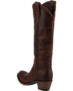 Lane Women's Plain Jane Dark Cognac Cowgirl Boots - Round Toe , Cognac Cowgirl Boots Round Toe, Frye Melissa Boots, Sperrys Women, Tall Western Boot, Cowgirl Boots Outfit, Lane Boots, Classy Clothes, Shabby Chick, Boot Barn