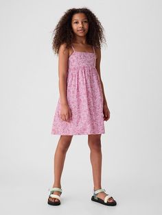 Saw this on Gap: Summer Photo Outfits, Kids Floral Dress, Chic Fall Outfits, Aesthetic Outfit Ideas, Amelia Dress, Future Family, Tween Outfits, Photo Outfit, Pink Floral Dress