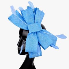 Unique And Gorgeous Statement Fascinator. Perfect For All Occasions Including High Society Events, Horse Races Tea And Cocktail Parties, Weddings, Church, Derby, Races,And More! This Fabulous Yet Simple Ornamental Styled Hat Alternative Is Both Elegant And Sophisticated!! Blue Mini Hat Headband For Spring, Blue Spring Fascinator For Formal Occasions, Blue Spring Formal Fascinator, Spring Blue Formal Fascinator, Adjustable Blue Headband For Kentucky Derby, Formal Blue Spring Fascinator, Blue Summer Headband Costume, Adjustable Blue Hair Accessories For Royal Ascot, Blue Headband For Kentucky Derby