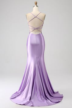 Fabric: Polyester. The fabric is comfortable for skin. Package Contents: 1x Women Dress. Occasion: Whether you are dressing it for a wedding party, prom, evening party or any other occasions, this party dress will be your lovely partner. Purple Homecoming Dress Long, Purple Silk Prom Dress, Lilac Prom Dress Lavender, Lilac Prom Dress Mermaid, Gorgeous Prom Dresses Long, Lilac Evening Gown, Vestido Color Lila, Lilac Dresses, Lilac Prom Dress