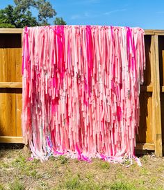 Belle of the Ball- Princess, Bachelorette Party Backdrop | Fringe Backdrop | Streamer Wall | Photo Booth Backdrop | Party Decor | Balloon Garland | Balloon Tassel | Highchair Skirt Pretty in Pink Party Ready! Simple and quick set up- made to order in the size that suits your event. Streamer Wall, Philanthropy Events, Balloon Tassel, Fringe Backdrops, White Backdrop, 30th Birthday Parties, Photo Booth Backdrop, Pink Parties, Backdrop Stand