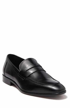 Calvin Klein Jay Leather Loafer (Men) | Nordstromrack Refined Style, Leather Loafers, Loafers Men, Jay, Calvin Klein, Loafers, Plaid, Leather, Free Shipping