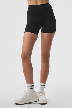 5 Basic Activewear With Built-in Shorts, Alo Yoga Stretch Bottoms With Built-in Shorts, High-waisted Fitted Athletic Shorts, Trendy High Stretch 2-in-1 Shorts, Trendy High Stretch Mid-thigh Shorts, Trendy High Stretch Mid-thigh Length Shorts, Fitted High-waisted Athleisure Shorts, High Stretch Short Length Trendy Biker Shorts, Trendy High Stretch Biker Shorts