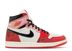 Inspired by Into the Spiderverse Spiderman Background, Air Jordan 1 Chicago, Spider Man Across The Spider Verse, Into The Spiderverse, Dr Shoes, Jordan Sneaker, Unique Sneakers, Limited Edition Sneakers, Across The Spider Verse