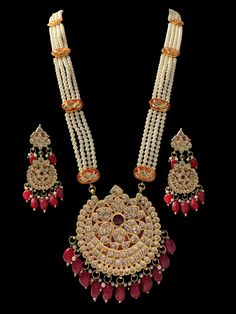 meenakari Rani haar made using high quality bikaneri kundan meenakari work on the back 22ct gold plating 22k Gold Meenakari Jewelry For Puja, 22k Gold Temple Necklace With Meenakari, 22k Gold Round Temple Necklace With Meenakari, 22k Gold Cutdana Jewelry For Puja, Gold Kundan Tikka With Cutdana, Kundan Temple Necklace For Eid, 22k Gold Bridal Chandbali Necklace With Stone Work, Festive 22k Gold Kundan Necklace With Stone Work, Kundan Tikka For Temple Jewelry