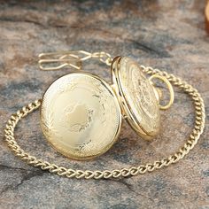 Pocket & Fob Watches-Creative Bronze/Silver/ Gold Delicate Carved Pattern Shield Quartz Pocket Watch Analog Floral rattan Pocketwatch Model Number:4000484019380 Fob Watch, Gold Watch, Pocket Watch, Silver Gold, Gold Bracelet, Hoop Earrings, Carving, Silver, Gold