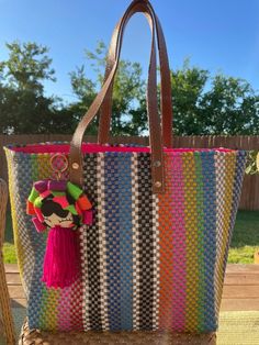 Beautiful Handcrafted Multicolored Handbag with accessory Georgetown Tx, Top Handle Bags, Purses And Handbags, Top Handle, Top Handle Bag, Ships, Purses And Bags, Handbags, Etsy Uk