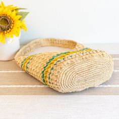 IN STOCK NOW SHIPPING FROM LOS ANGELES Introducing the Elena Handbags Summer Fashion Raffia Basket Bag! Made from soft and natural raffia straw, this bag is the perfect accessory for all your warm weather adventures. Embrace the beachy vibes and add a touch of bohemian chic to your ensemble with this stylish and versatile bag.Natural Soft Raffia Straw One-of-a-kind!UnlinedHandmade Size: 11"H x 13"W x 4''DStrap drop length: 11" Designer Style ID: 8700 Eco-friendly Palm Leaf Bag With Open Weave, Eco-friendly Handwoven Hobo Bag For Vacation, Green Jute Bags With Braided Handles, Eco-friendly Jute Bucket Bag With Bamboo Handle, Green Jute Shoulder Bag With Braided Handles, Natural Color Bucket Bag With Braided Handles, Eco-friendly Crochet Bucket Bag With Bamboo Handle, Straw Pouch Shoulder Bag For Travel, Natural Color Pouch Bucket Bag With Braided Handles