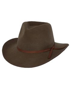 Nelson | Wool Felt Hats by Outback Trading Company | OutbackTrading.com Felt Hats, Final Touch, Felt Hat, Trading Company, Wool Hat, Outdoor Apparel, Wool Felt, 4 Inch, Mens Jackets