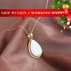 "Teardrop Mother of Pearl Necklace Raw Nacre Necklace 14k Gold Vintage Style Handmade Jewelry Christmas Gift For Her Anniversary Gift ▶ 𝙋𝙍𝙊𝘿𝙐𝘾𝙏 𝙁𝙀𝘼𝙏𝙐𝙍𝙀𝙎 * 14k Yellow Gold Mother of Pearl Necklace * Mother of Pearl Width : 1.23 cm ( 0.48 in) * Mother of Pearl Lenght : 1.75 cm ( 0.68 in) * Mother of Pearl Necklace Total Size : 1.54 cm x 2.35 cm ( 0.60 x 0.92 in) * Mother of Pearl Necklace Height: 5.86mm ( 0.23 in) * Available in 5 different chain lengths: 42cm (16.5 in), 44cm (17.3 Mother Of Pearl Necklace, Christmas Gift For Her, Jewelry Christmas, Christmas Gift Jewelry, Gift Product, Christmas Gifts For Her, Chain Lengths, Mother Of Pearl, Anniversary Gift