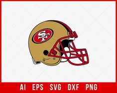 NFL San Francisco 49ers Helmet Clipart SVG Cut File for Cricut Digital Download - 49ers shirt amazon, 49ers shirt mens, 49ers shirt, 49ers shirt ideas, 49ers shirt target, 49ers shirt nike, 49ers shirt walmart, 49ers usa today, 49ers us flag, 49ers us, 49ers usa shirt, 49ers usa jersey, nike us 49ers, 49ers shop usa, 49ers play.it usa forum, amazon usa 49ers, #niners #ninersfaithful #ninersnation  #ninersempire #ninersgang #49ers #ninergang #niners #fortyniners #sanfrancisco49ers #ninersallday 49ers Helmet, 49ers Svg, Football Silhouette, 49ers Shirts, Nfl Football Art, Nfl Memes, Digital Alphabet, Nfl Football Teams, Nfl San Francisco