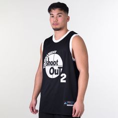 Combine your love of sports, streetwear and nostalgia by copping the Above the Rim Shootout 'Pac' Basketball Jersey. Inspired by the fan favorite movie and made with breathable mesh with sweat-wicking technology to help keep you cool and dry whether you’re burning up the court or just keeping it casual around town. Don't sleep on this iconic basketball jersey, available now at Jersey Nation while stock lasts! - Above the Rim Shootout 'Pac' Basketball Jersey- Fully embroidered graphics: Team, Nam Urban Breathable Activewear For Training, Breathable Urban Activewear For Training, Throwback Black Sports Top, Black Throwback Sports Top, Urban Style Sweat Resistant Activewear For Streetwear, Breathable Tops For Streetwear And Sports Season, Urban White Moisture-wicking Activewear, Sporty Sweat-resistant Activewear For Streetwear, Sporty Breathable Activewear For Streetwear