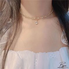 Bjux - Collar francés vintage simple cadena clavícula simple r collar corto Rose Gold Metal Choker Necklace, Alloy Rhinestone Choker Necklace With Chain, Elegant Silver Choker With Gold Chain, Elegant Rose Gold Clavicle Chain Choker, Elegant Rose Gold Choker With Clavicle Chain, Alloy Clavicle Chain Charm Necklace, Alloy Gold Chain Choker Necklace, Alloy Charm Necklace With Clavicle Chain, Gold Chain Alloy Choker Necklace