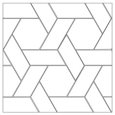 the diagonal pattern is drawn in black and white, with lines on each side that are parallel