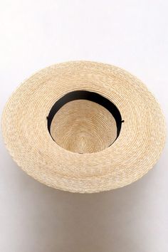 Natural wheat straw structured Inner circumference: 57cm Approx. brim width: 11cm Hat height: 12.5cm Pinched crown Spot clean Woven Straw Hat With Structured Crown, Woven Straw Hats With Structured Crown, Adjustable Toquilla Straw Sun Hat With Structured Crown, Adjustable Straw Sun Hat With Structured Crown, Straw Hat With Structured Crown For Vacation, Adjustable Straw Panama Hat With Structured Crown, Vacation Straw Hat With Structured Crown, Structured Crown Straw Hat For Summer, Vacation Hat With Structured Crown