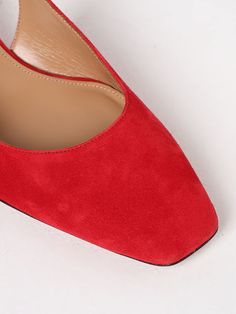 High Heel Shoes AQUAZZURA Woman color Red Red High Heel Shoes, Red High Heels, Red High, Italian Fashion Designers, Heel Shoes, Italian Fashion, Woman Colour, Women's Pumps, Leather Heels