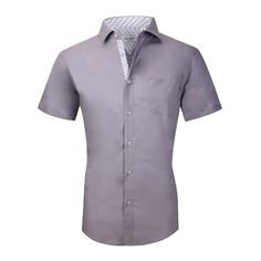 PRICES MAY VARY. Solid Material, High Quality Short Sleeve Dress Shirt: Our solid shirt is made from High Grade Cotton blend material, And print shirt is from soft material, Good capability of tenderness and comfy,solid enough and it is hard to beat Feature: Accurate Size,Stylish and appealing: Our mens dress shirts are made based on USA regular fit short sleeve casual button-down shirt size, Spread collar, sleeve tap, fashion pocket, fits true to size.You can also refer to our size chart on pic Slim Fit Solid Color Shirt With Pockets, Slim Fit Solid Shirt With Pockets, Solid Short Sleeve Dress Shirt For Spring, Solid Color Short Sleeve Dress Shirt For Spring, Slim Fit Solid Color Shirt With Short Sleeves, Slim Fit Solid Color Short Sleeve Shirt, Solid Color Slim Fit Shirt With Short Sleeves, Solid Color Slim Fit Short Sleeve Shirt, Solid Color Short Sleeve Dress Shirt With Button Closure