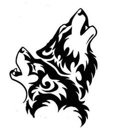 Wolf Stencil | Merch | Pinterest | Wolf stencil, Stenciling and Patterns