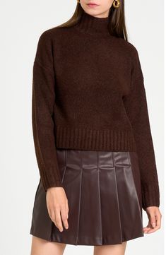 WAYF Charlie Mock Neck Sweater | Nordstrom Fashion Director, Capsule Wardrobe Essentials, Fall Wardrobe Essentials, Boxy Sweater, Fall Items, Maternity Shops, Merino Wool Sweater, Designer Clothes For Men, Mock Neck Sweater