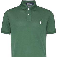 Brand New With Tag Slim Fit 5 Colors Available- Dark Blue, Light Blue, Ash Green, Black, Red/Burgundy High Quality All Size Available: S, M, L, Xl If You Buy More Than 2 Items From My Shop, You Will Get Free Shipping And Better Price. Happy Shopping! Classic Fitted Green T-shirt, Casual Solid Polo Collar Tops, Casual Solid Color Polo Collar Top, Fitted Casual Polo Collar Shirt, Classic Green Short Sleeve Top, Fitted Casual Shirt With Polo Collar, Fitted Green Polo Collar Top, Classic Fitted Green Tops, Classic Green Shirt With Polo Collar