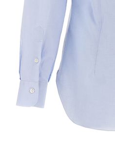 Oxford cotton shirt with button closure, long cuffed sleeves. Composition: 100% cotton Saint Laurent Shoes, Engineered Garments, Oxford Shirt, Gorgeous Bags, Luxury Shop, Fine Fabric, Cuff Sleeves, Luxury Boutique, Boat Shoes